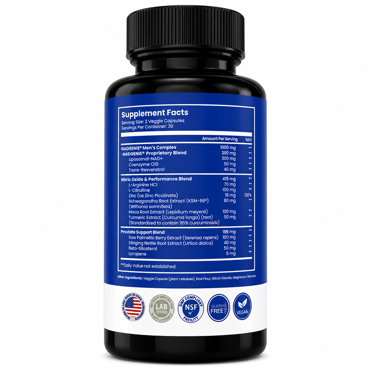 SELERB NAD MEN´S COMPLEX 60 CAPSULAS