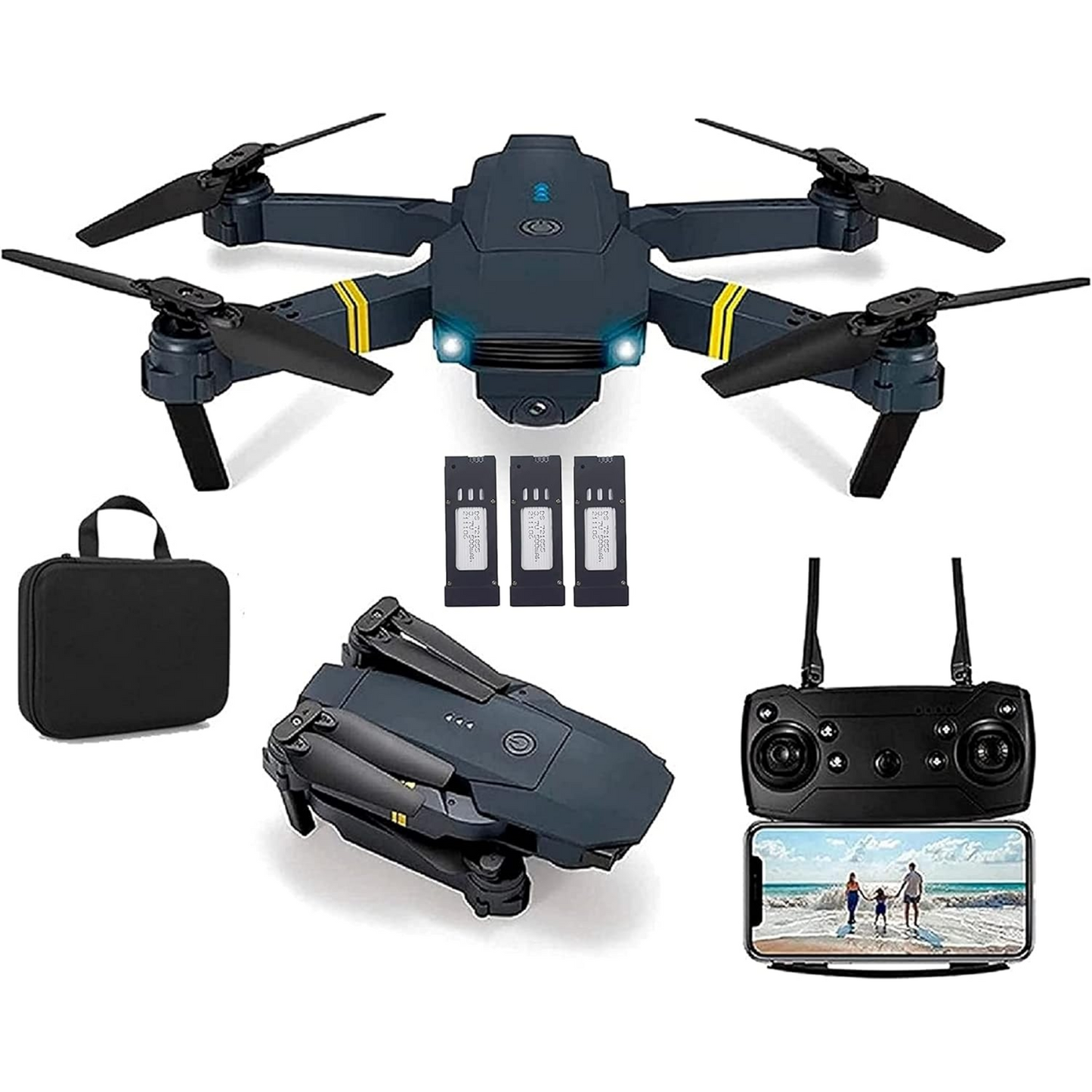 DRONE DOBLE CAMARA 4K WI-FI