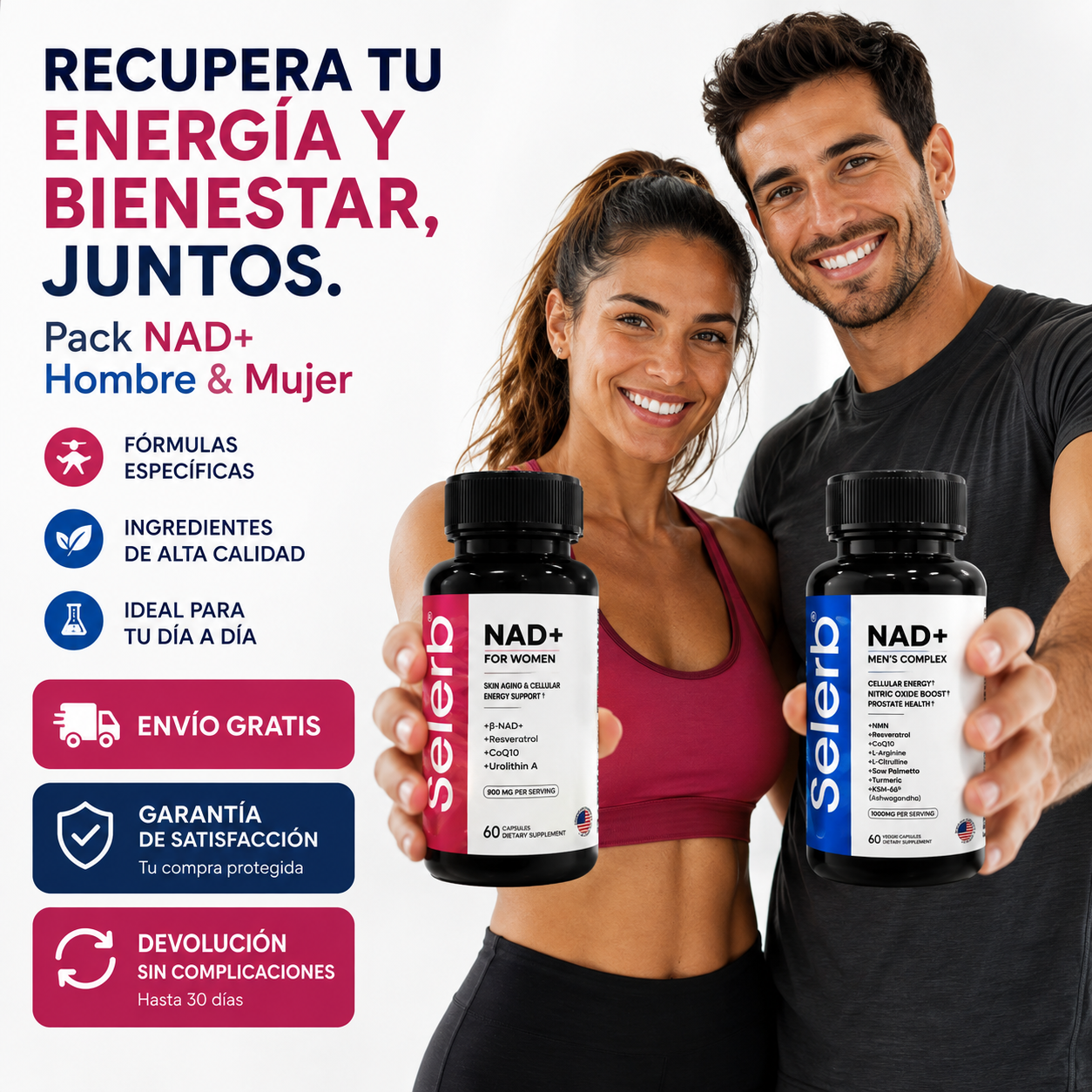 Pack NAD+ Vitalidad en Pareja™